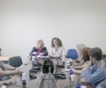 Konferencë për media e deputeteve Edita Tahiri dhe Donika Kadaj-Bujupi lidhur me konferencën Looking beyond transitin, mbajtur në Tiranë
