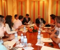 Kryeparlamentari Berisha priti një grup bursistësh të Fondacionit Konrad AdenauerStiftung