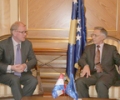 Kryeparlamentari Krasniqi priti sot ambasadorin e Mbretërisë së Holandës në Prishtinë, Henk Voskamp
