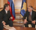 Kryeparlamentari  Krasniqi priti ambasadorin e Sllovenisë në Prishtinë,Vojko Volk