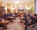 Kryekuvendari Jakup  Krasniqi priti  delegacionin parlamentar t&euml; Kroacis&euml;, t&euml; kryesuar nga kryeparlamentari Luka Bebiq