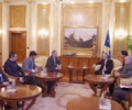 Kryekuvendari Krasniqi priti sot zv.drejtorin gjeneral t&euml; Transparency International, z. Miklos Marschal