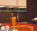 Kryeparlamentari Krasniqi mbajti nj&euml; fjal&euml; n&euml; mbledhjen komemorative me rastin e vdekjes s&euml; gjeneral major Shaban Shal&euml;s