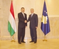 Kryeparlamentari Krasniqi priti kryetarin e Parlamentit t&euml; Hungaris&euml;, L&aacute;szl&oacute; K&Ouml;V&Eacute;R 