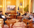 Kryeparlamentari Krasniqi priti guvernatorin e Bank&euml;s Qendrore t&euml; Republik&euml;s s&euml; Kosov&euml;s