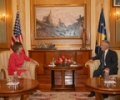 Kryeparlamentari Krasniqi  priti ambasadoren e SHBA-s&euml; n&euml; Prishtin&euml;, Tracey Jacobson