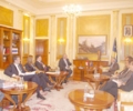 Kryeparlamentari Krasniqi priti z&euml;vend&euml;skryeministrin e Kroacis&euml;, Neven Mimica