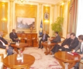 Kryeparlamentari Krasniqi priti nj&euml; delegacion nga Libia