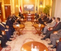 Kryekuvendari Krasniqi priti delegacionin egjiptian kryesuar nga  kryetari i Dhom&euml;s s&euml;  Lart&euml;, Ahmed Fahmy Ahmed
