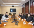 Kryetari i Komisionit p&euml;r Arsim, Kultur&euml;, Rini, SportIdriz Vehapi, priti nj&euml; delegacion t&euml; Komitetit Olimpik Nd&euml;rkomb&euml;tar, t&euml; kryesuar nga Pere Miro