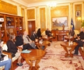 Kryeparlamentari Krasniqi priti p&euml;rfaq&euml;suesit e L&euml;vizjes s&euml; Re Demokristiane