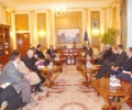 Kryekuvendari Krasniqi  priti avokat&euml;t e popullit t&euml; Shqip&euml;ris&euml; dhe t&euml; Kosov&euml;s  
