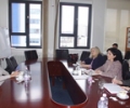 Grupi i Grave Deputete priti t&euml; ngarkuar&euml;n me pun&euml; n&euml; Ambasad&euml;n finlandeze, Anne Meskanen