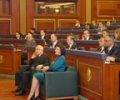 Seanc&euml; solemne e Kuvendit, me rastin e vizit&euml;s s&euml; kryetarit t&euml; Asambles&euml; s&euml; Madhe Komb&euml;tare t&euml; Turqis&euml;, Cemil &Ccedil;i&ccedil;ek