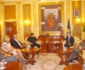 Kryekuvendari Krasniqi  priti nj&euml; delegacion t&euml;  Shoqat&euml;s s&euml; familjar&euml;ve t&euml; d&euml;shmor&euml;ve t&euml; U&Ccedil;K-s&euml; 