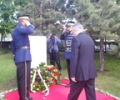 Ceremoni e p&euml;rurimit t&euml; pllak&euml;s p&euml;rkujtimore  kushtuar viktimave hebreje t&euml; Kosov&euml;s t&euml; Holokaustit