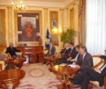 Kryeparlamentari Krasniqi priti misionarin e ringjalljes komb&euml;tare, Branko Manojlovski   