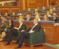 Seanc&euml; e Kuvendit, me rastin e vizit&euml;s s&euml; Komisionarit t&euml; Komisionit Evropian p&euml;r Zgjerim dhe Politika t&euml; Fqinj&euml;sis&euml;, Stefan Fyle