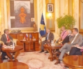 Kryekuvendari Krasniqi  priti  ambasadorin e ri t&euml; Sllovenis&euml;, z. Miljan Majhen