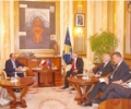 Kryekuvendari Krasniqi priti n&euml; nj&euml; takim lamtumir&euml;s  ambasadorin e Italis&euml;, z. Michael L.Giffoni