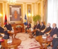 Kryeparlamentari Krasniqi priti kryeministrin e Shqip&euml;ris&euml;, Edi Rama