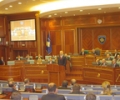 Seanc&euml; solemne e Kuvendit, me rastin e vizit&euml;s s&euml; kryeministrit t&euml; Shqip&euml;ris&euml;, Edi Rama 