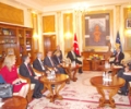 Kryekuvendari Krasniqi priti  kryeministrin e Republik&euml;s s&euml; Turqis&euml;, z. Recep Tayyip Erdogan