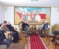 Kryekuvendari Jakup Krasniqi b&euml;ri homazhe n&euml; Kompleksin Memorial Adem Jashari 