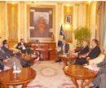 Kryekuvendari Krasniqi priti kryesuesin e Bordit Drejtues t&euml; Trustit Pensional t&euml; Kosov&euml;s, z.Ymer Havolli