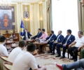 Kryetari Veseli priti drejtuesit dhe lojtarët e Klubit të Basketbollit Sigal Prishtina