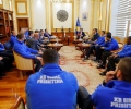 Kryetari Veseli priti skuadrën e basketbollit Sigal Prishtina