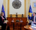 Kryetari Veseli takoi Përfaqësuesen e Lartë të BE-së, Federica Mogherini