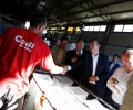 Kryetari Veseli vizitoi Fabrikën Cadi Cleaning në Ferizaj