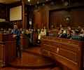 Kryetari Veseli takoi një grup prej 150 studentësh të Universitetit Fehmi Agani 