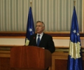 Kryetari i Kuvendit t&euml; Kosov&euml;s, dr. Jakup Krasniqi, i d&euml;rgoi nj&euml; telegram urimi Myftiut t&euml; Kosov&euml;s, Naim T&euml;rnava